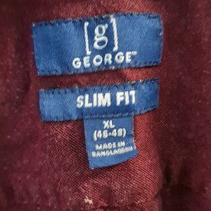 Shirt George, Size XL, 46-48, Slim fit
